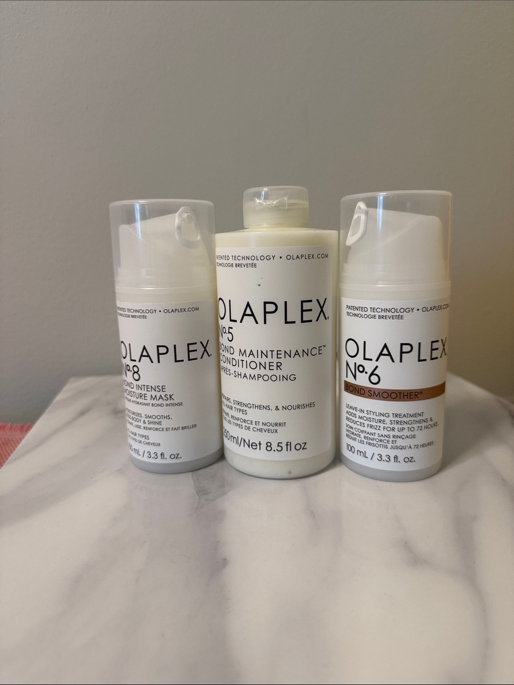 FINAL PRICE OLAPLEX Trio Hair Repair Set #8,5,6